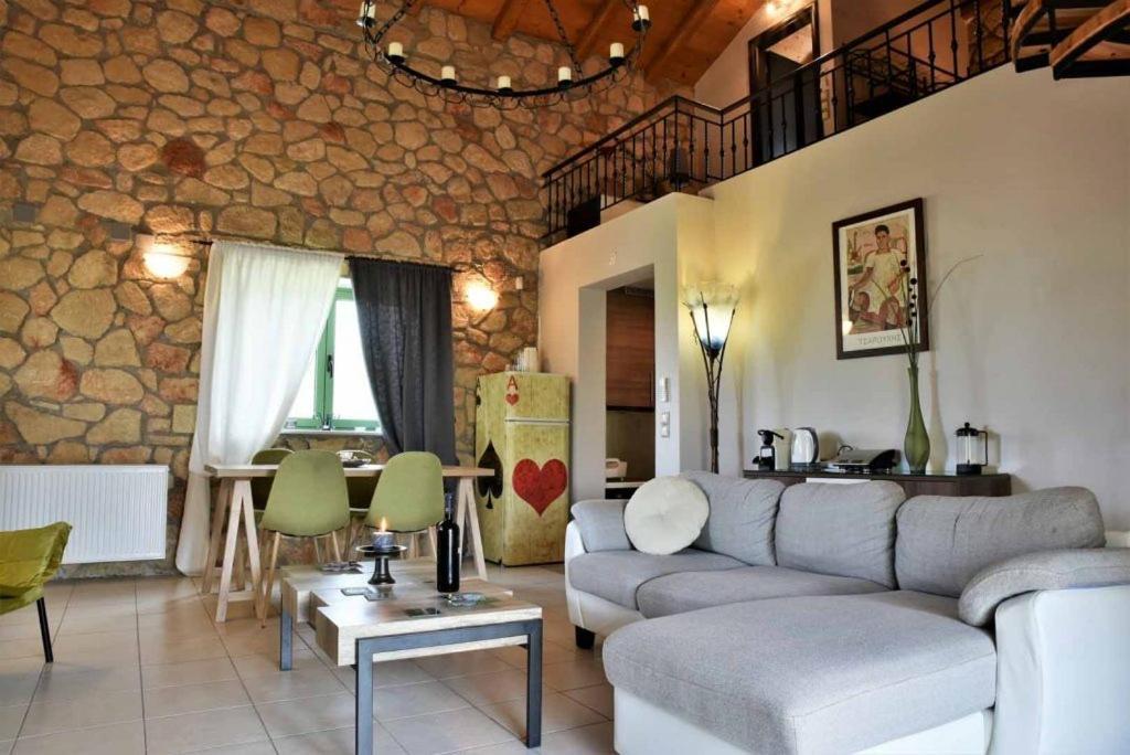 Apartamento Messinian Horizons Marathopoli Exterior foto